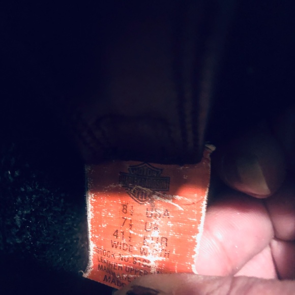 Harley Davidson mid calf riding boots - Picture 9 of 9